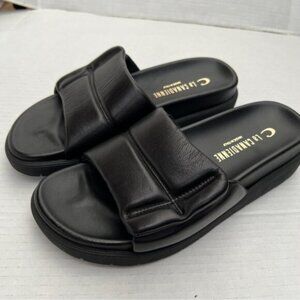 La CANADIENNE  BNWOT  LEATHER SANDAL Made in Italy